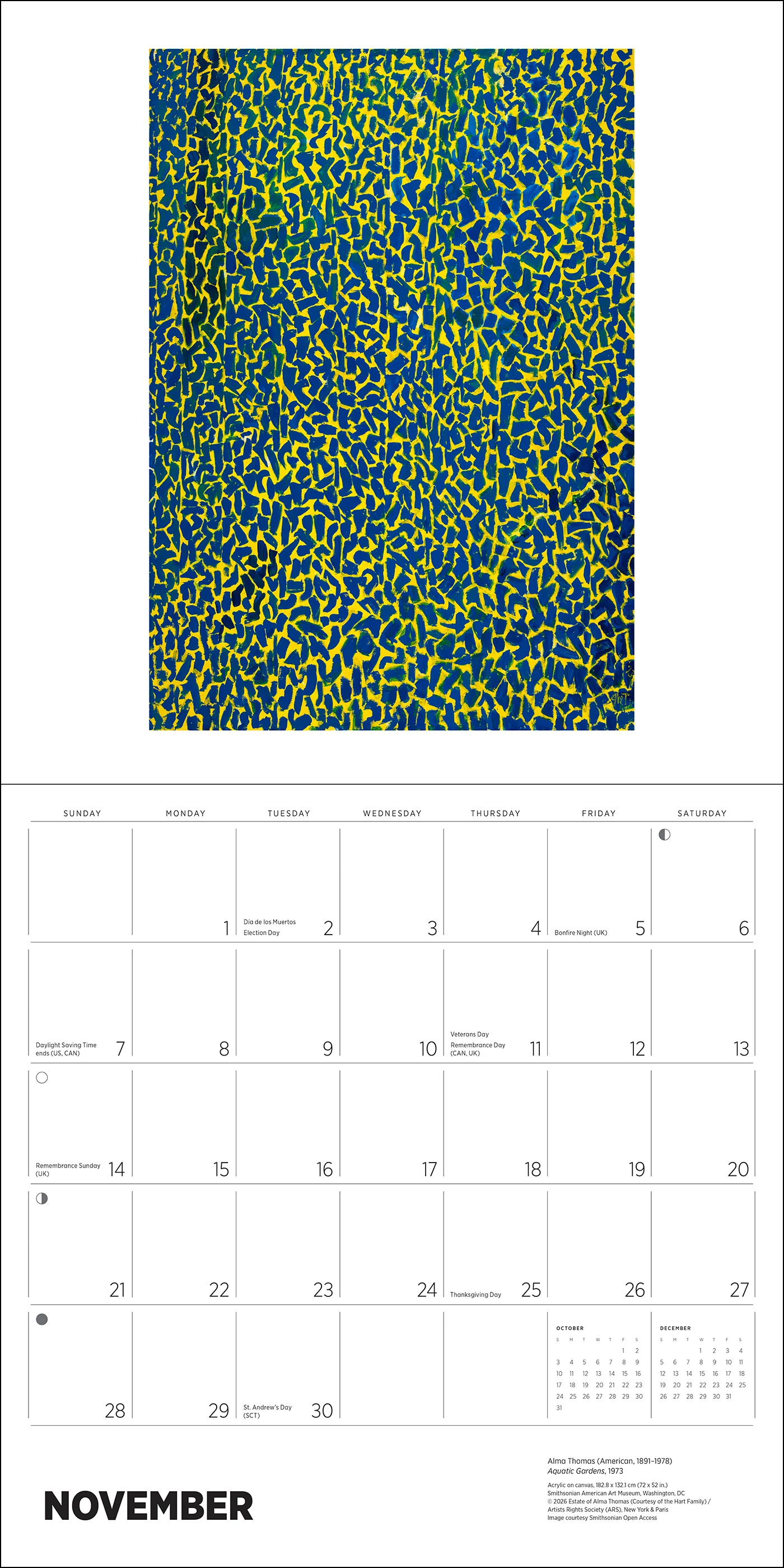 African American Art 2027 Wall Calendar - Image 6