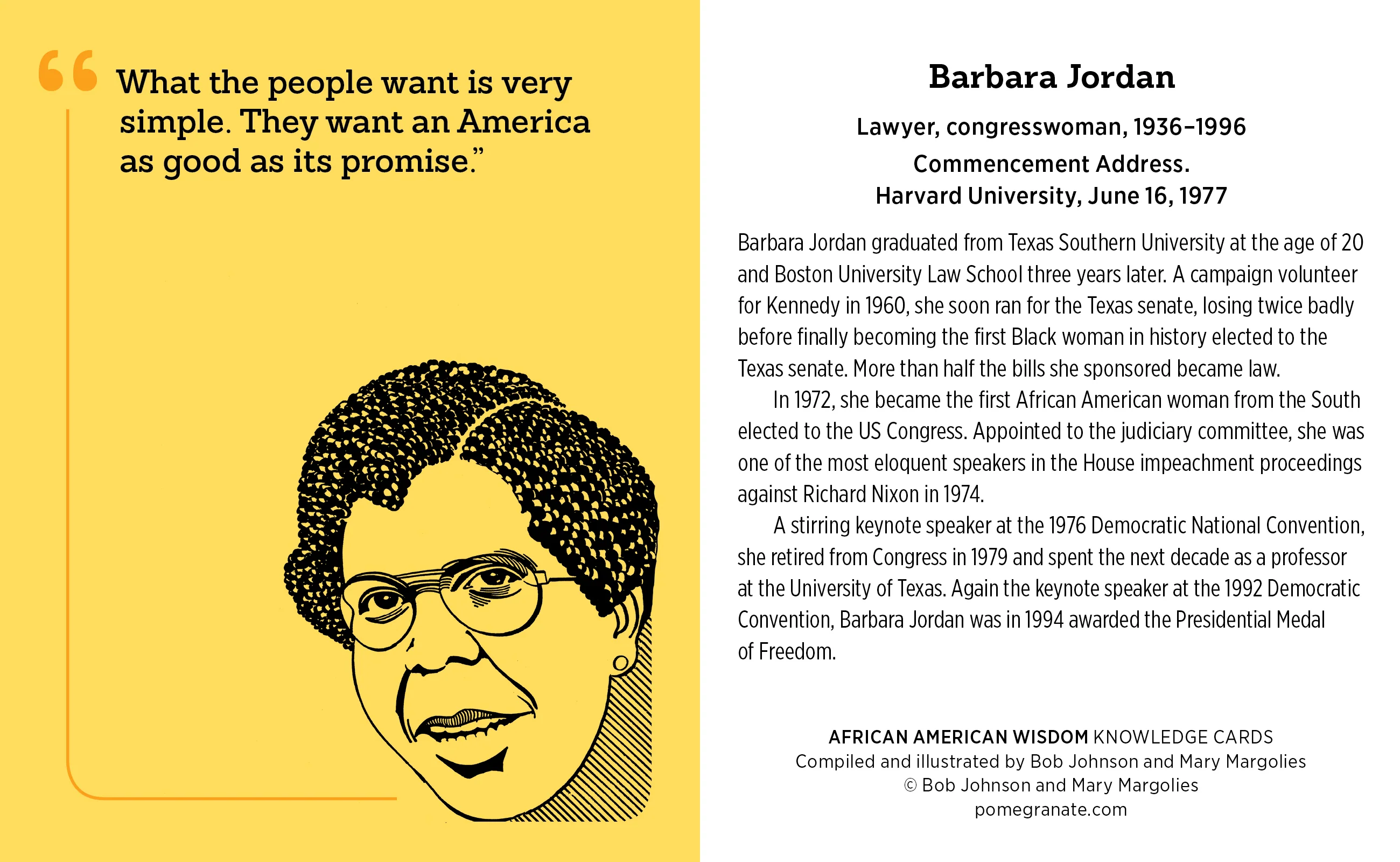 African American Wisdom: A Deck of Memorable Quotes Knowledge Cards - Image 3