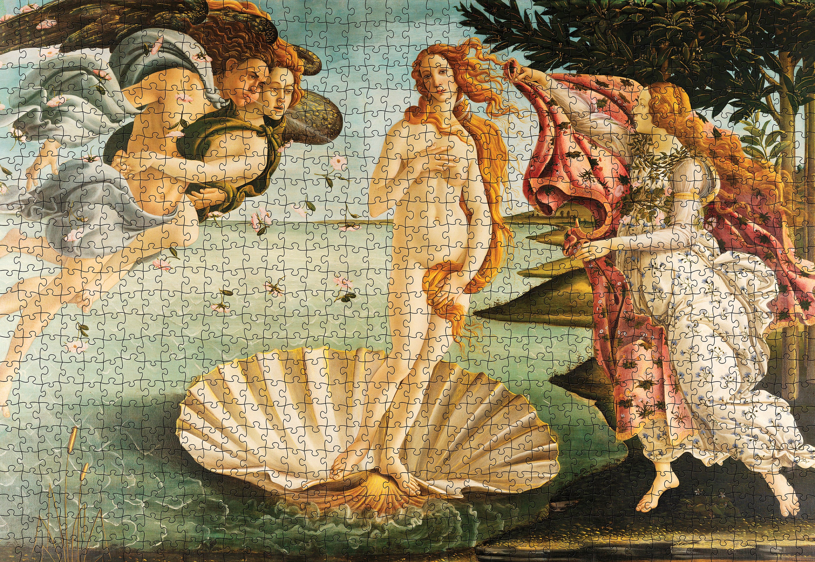 Sandro Botticelli: The Birth of Venus 1000-Piece Jigsaw Puzzle - Image 2