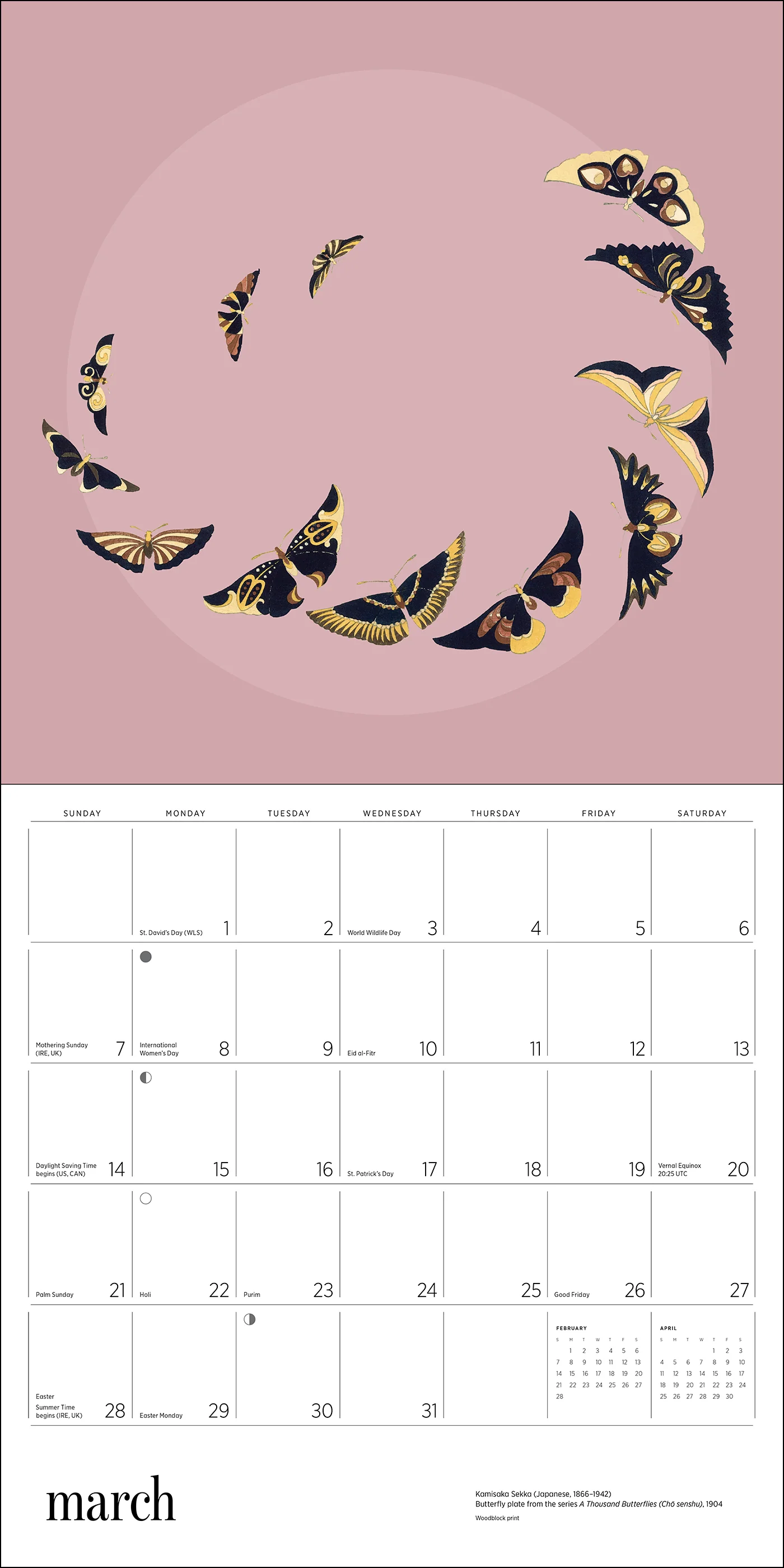 Butterflies 2027 Wall Calendar - Image 5