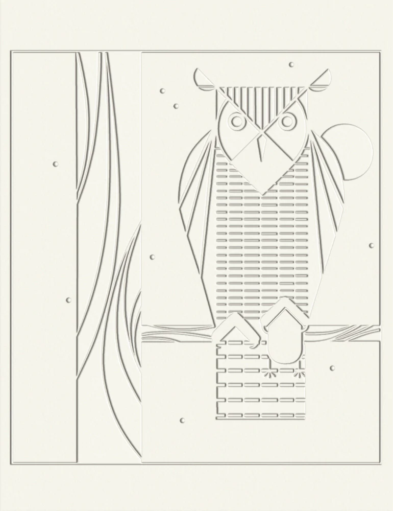 Charley Harper: Birds Embossed Boxed Notecard Assortment - Image 3