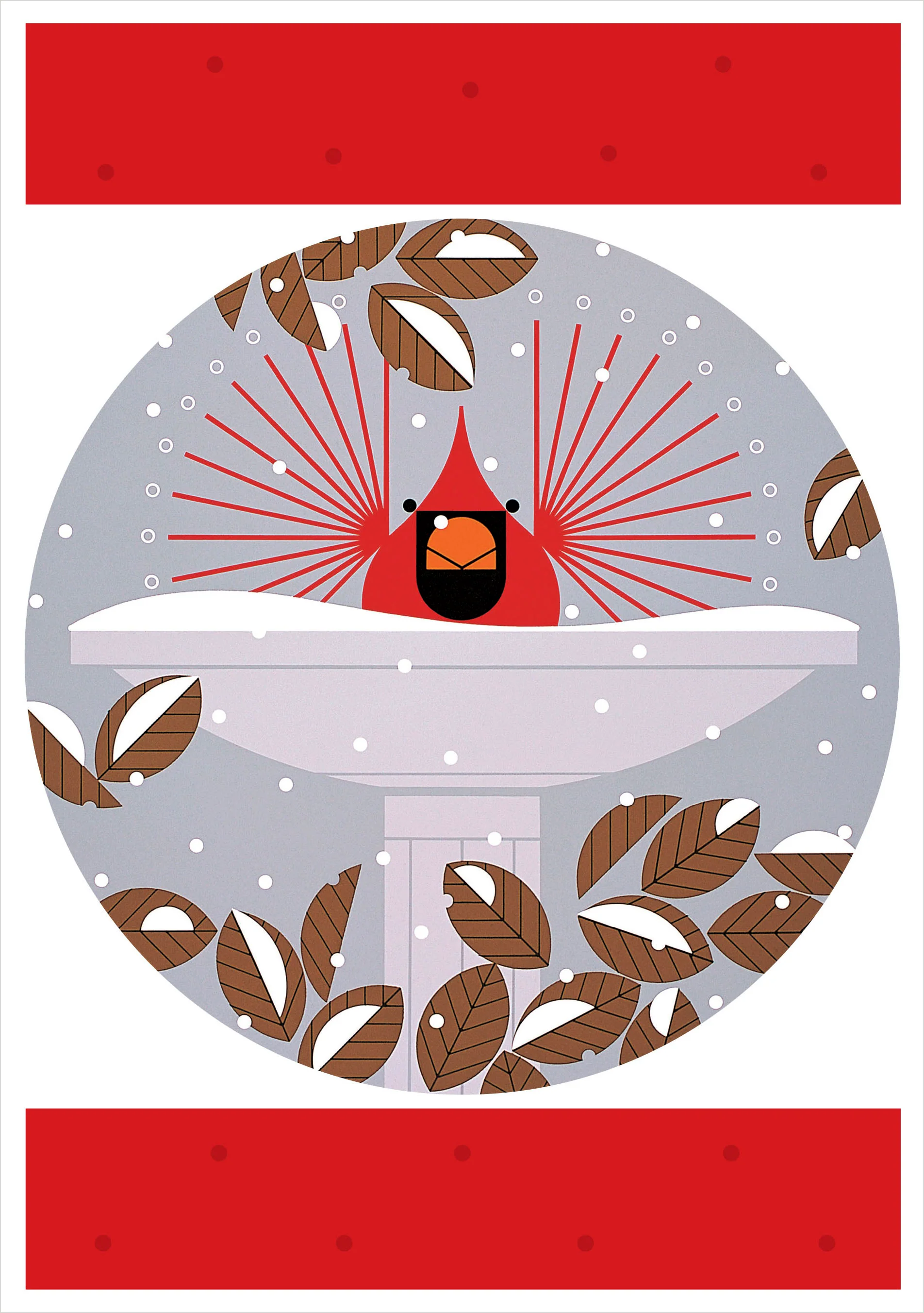 Charley Harper: Cool Cardinals Holiday Card Assortment - Image 5