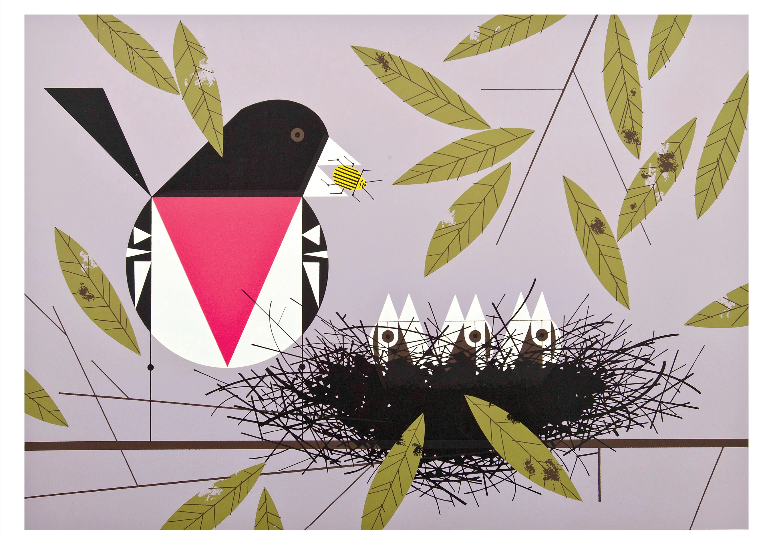Charley Harper: Nesting Instinct Boxed Notecard Assortment - Image 4