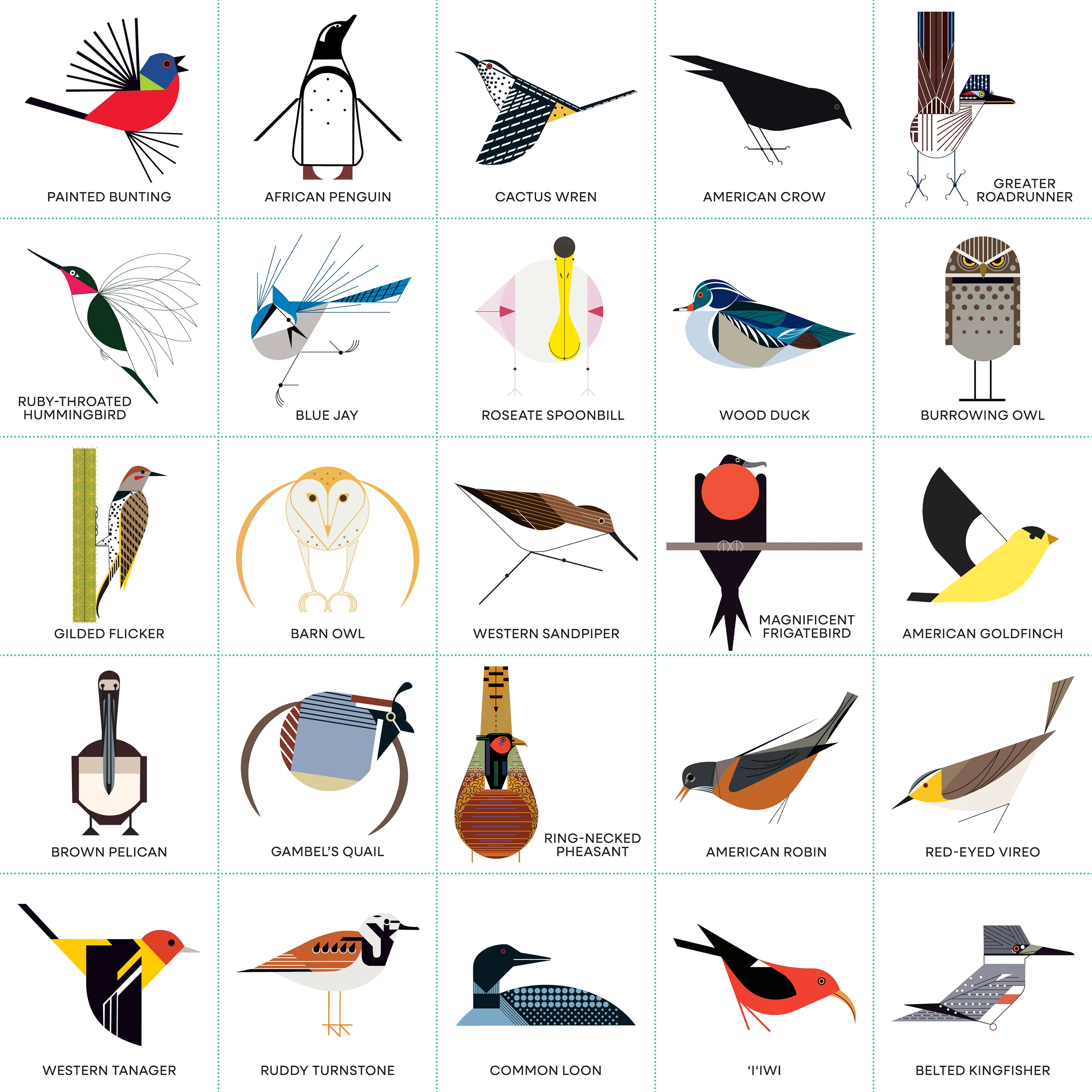 Charley Harper’s Bird Bingo - Image 4