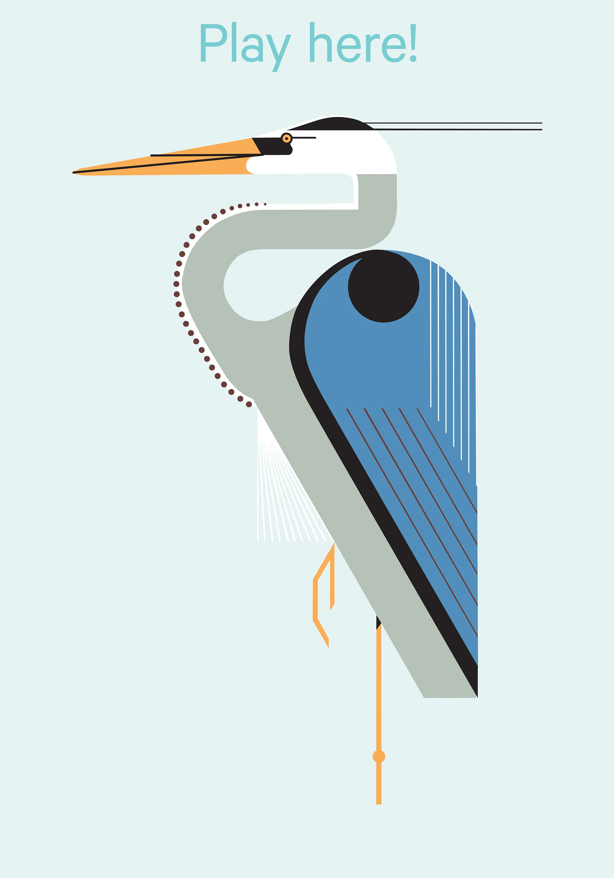 Charley Harper’s Sticky Birds: An Animal Sticker Kit - Image 6