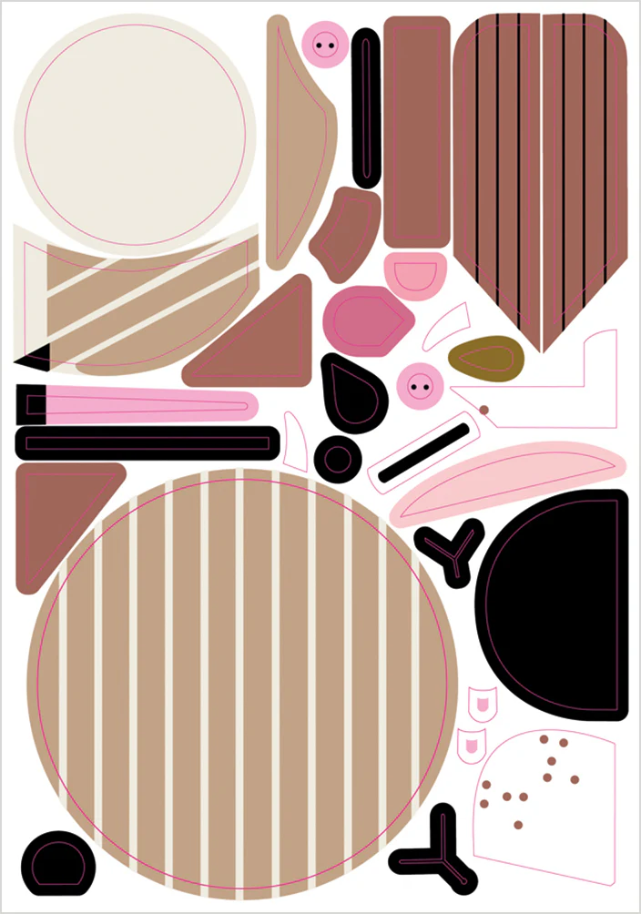 Charley Harper’s Sticky Critters: An Animal Sticker Kit - Image 3