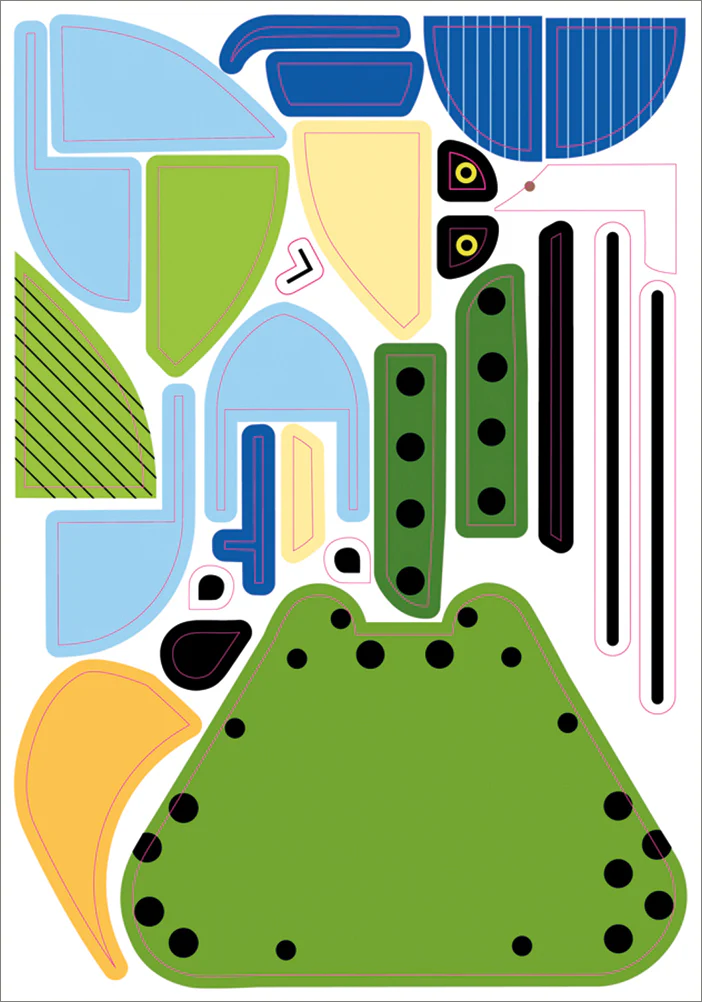 Charley Harper’s Sticky Critters: An Animal Sticker Kit - Image 5