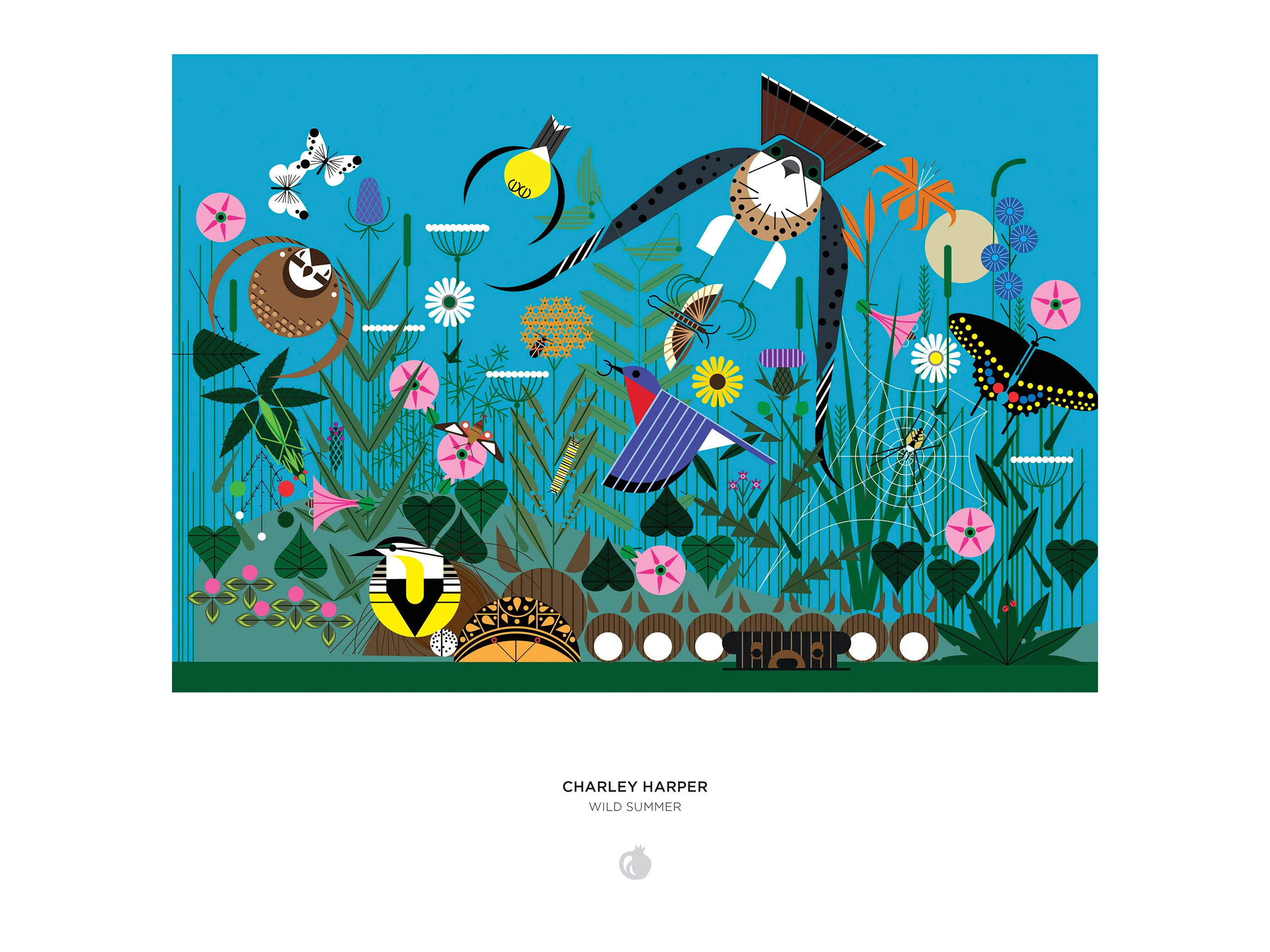 Charley Harper: Wild Summer 1000-Piece Jigsaw Puzzle - Image 3