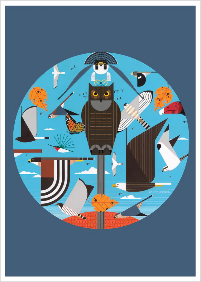 Charley Harper: Wings Notecard Folio - Image 3