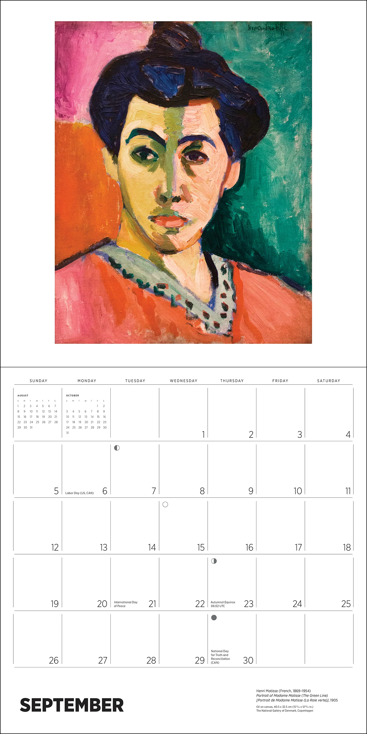 Henri Matisse 2027 Wall Calendar - Image 5