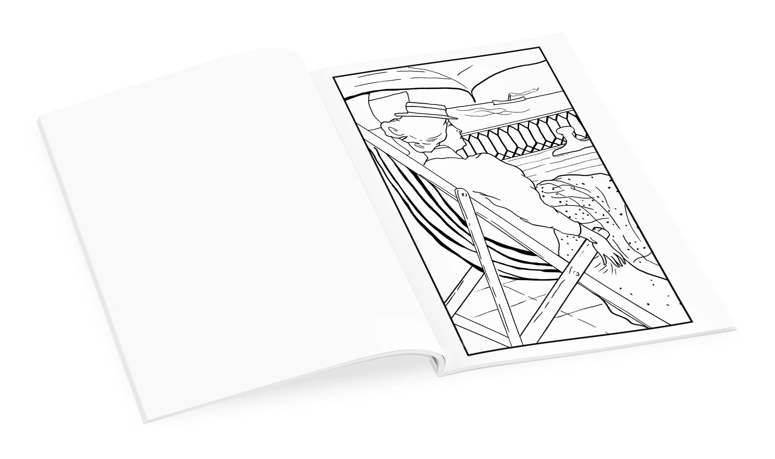 Impressionists on the Water Coloring Book - Image 4