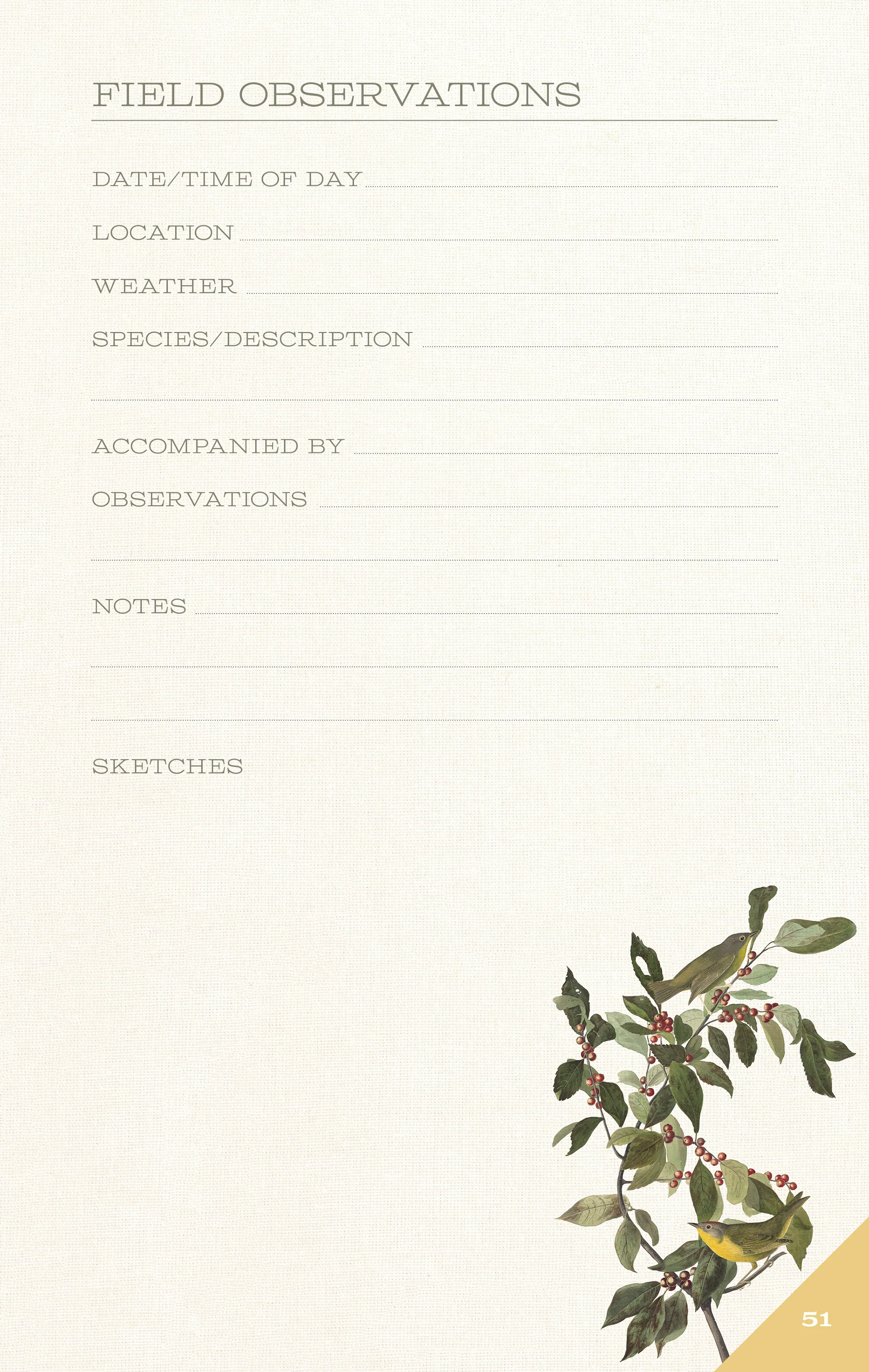 John James Audubon Birder’s Journal - Image 3