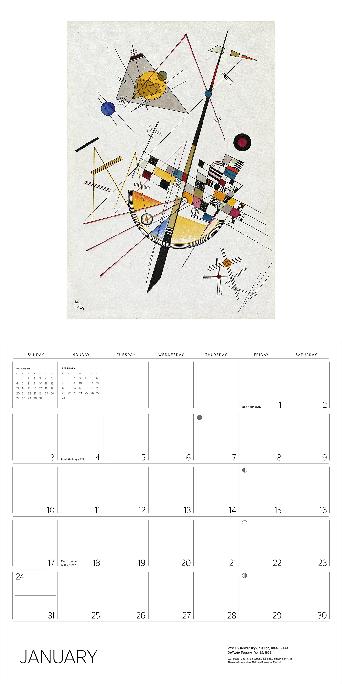 Kandinsky 2027 Wall Calendar - Image 3