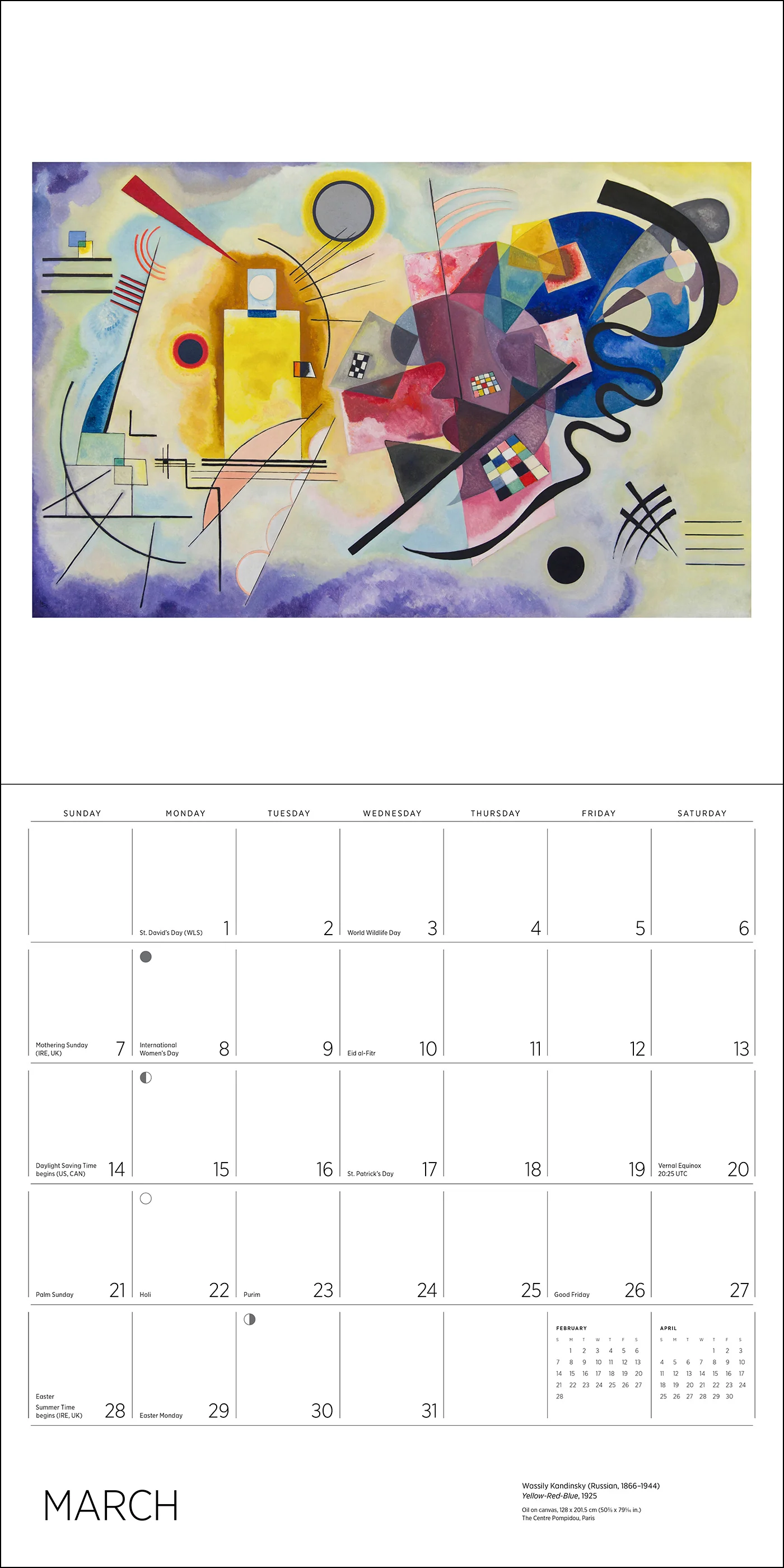 Kandinsky 2027 Wall Calendar - Image 5