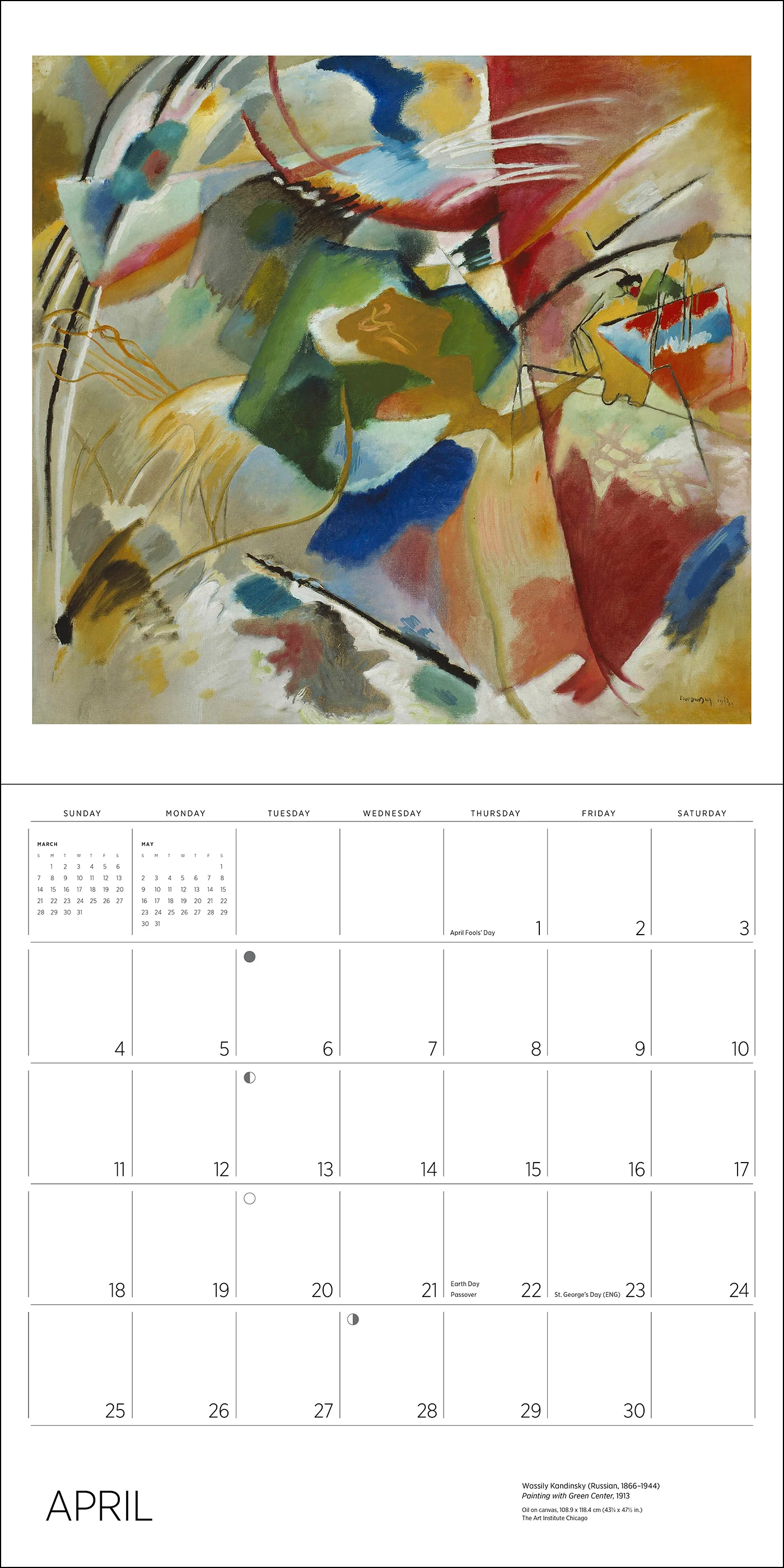 Kandinsky 2027 Wall Calendar - Image 6