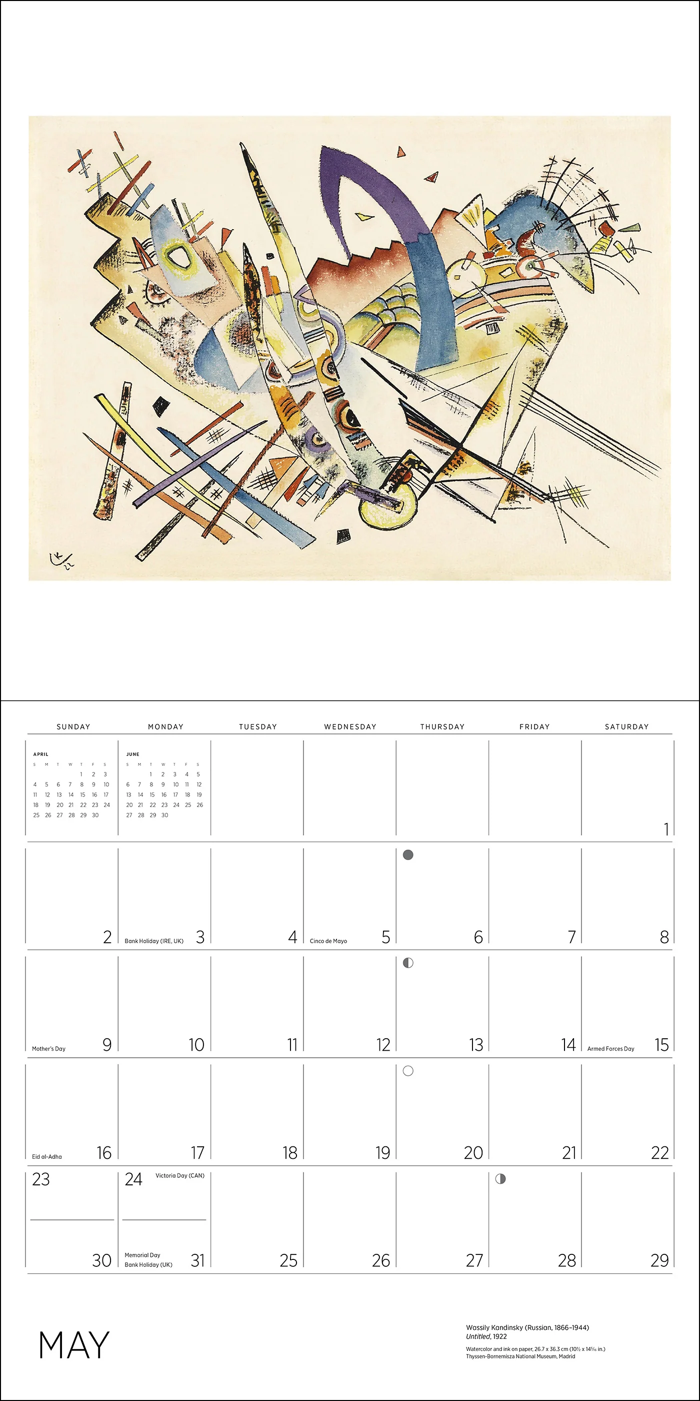 Kandinsky 2027 Wall Calendar - Image 7
