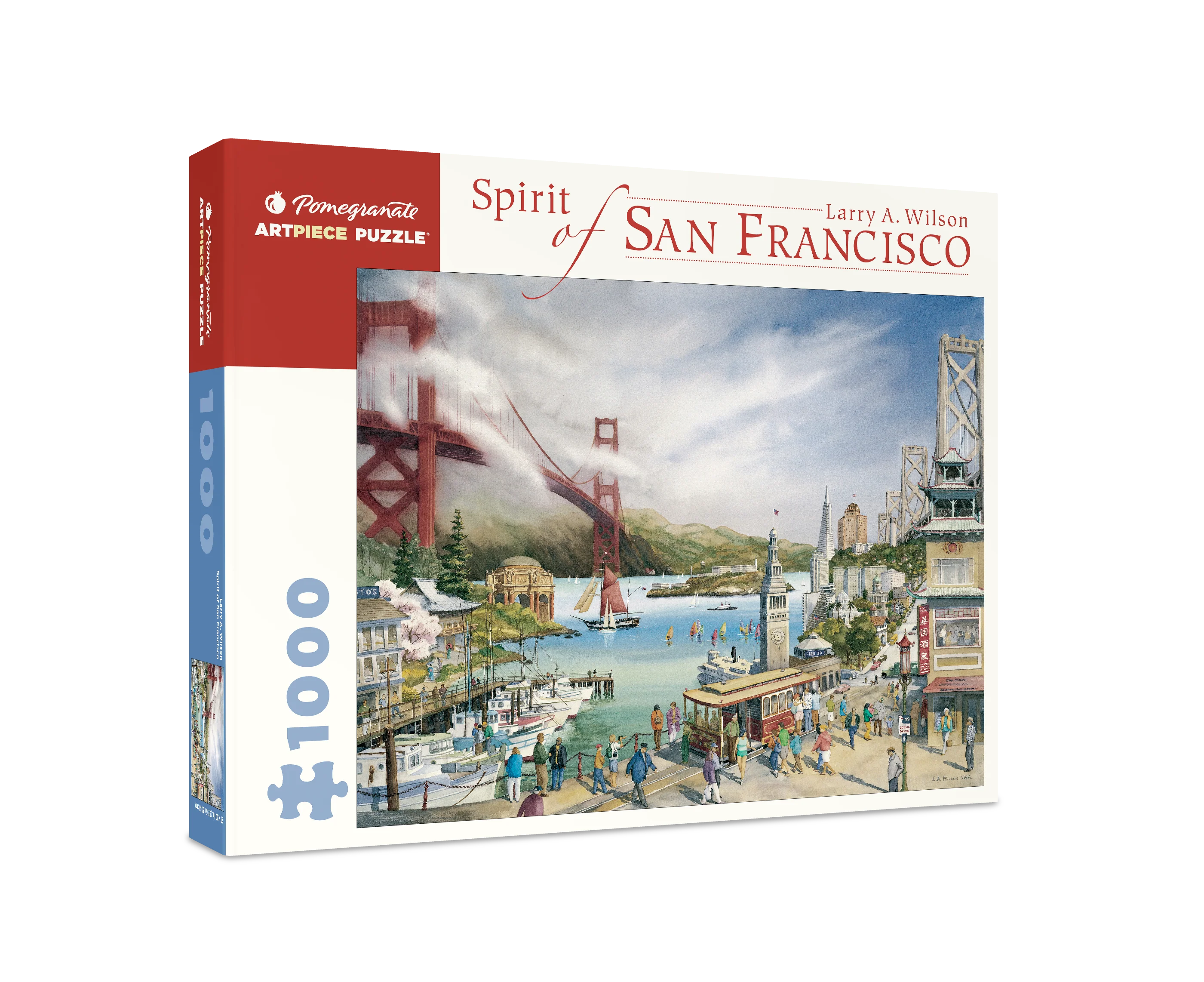 Larry A. Wilson: Spirit of San Francisco 1000-Piece Jigsaw Puzzle