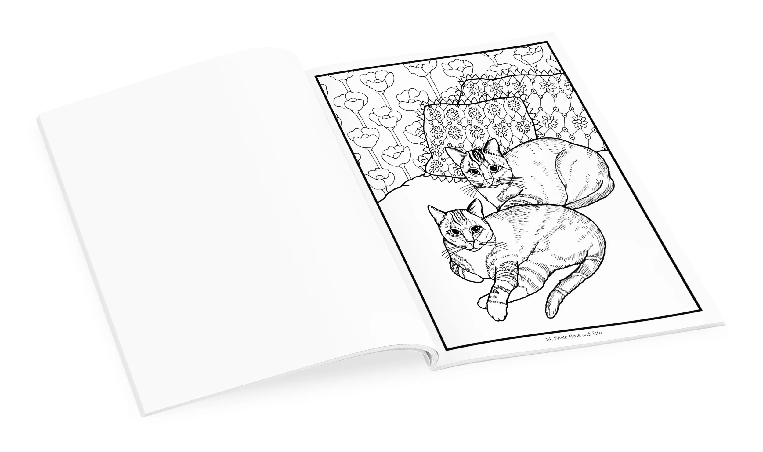 Mimi Vang Olsen: Cats Coloring Book - Image 3
