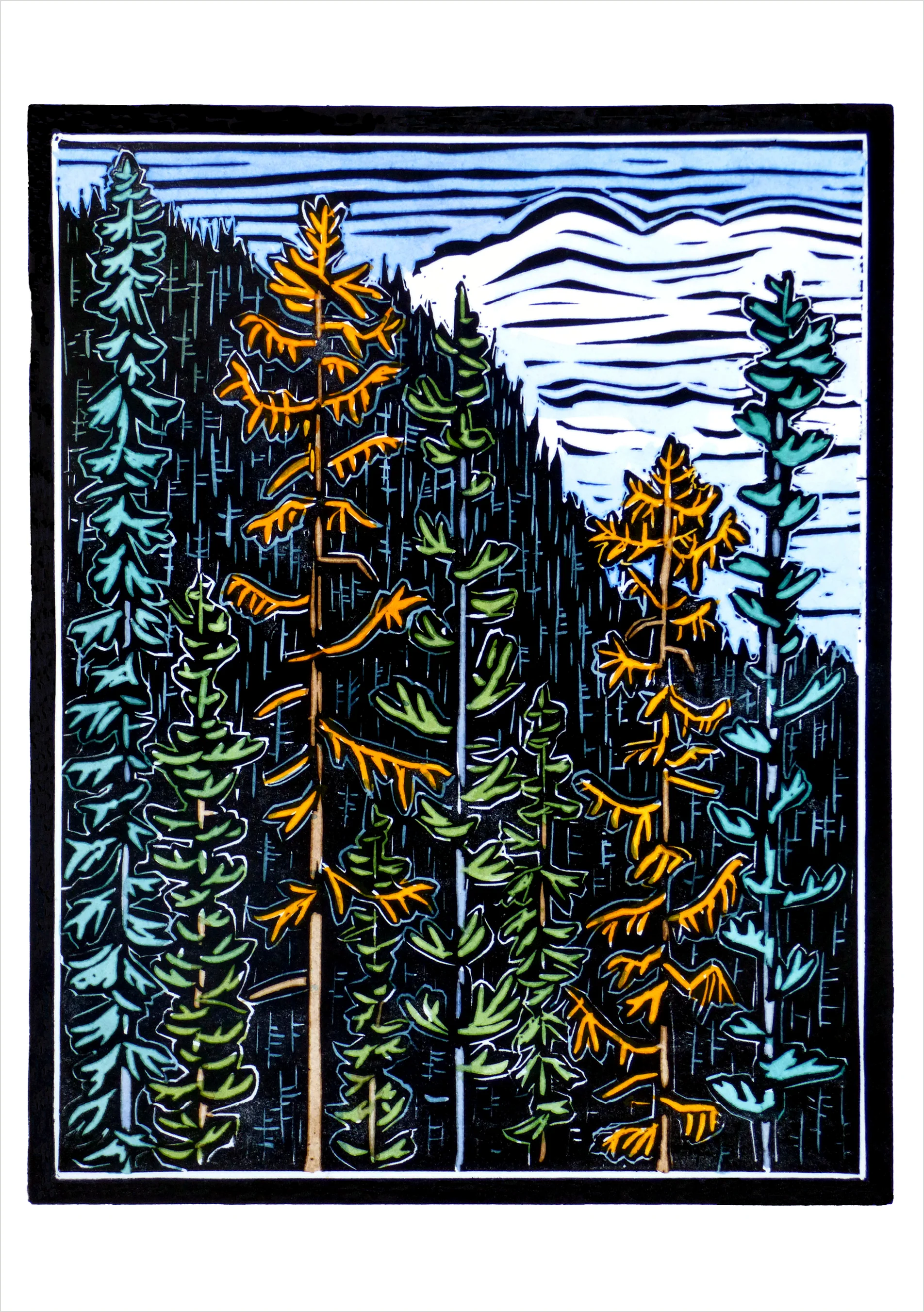 Molly Hashimoto: Trees Boxed Notecard Assortment - Image 3