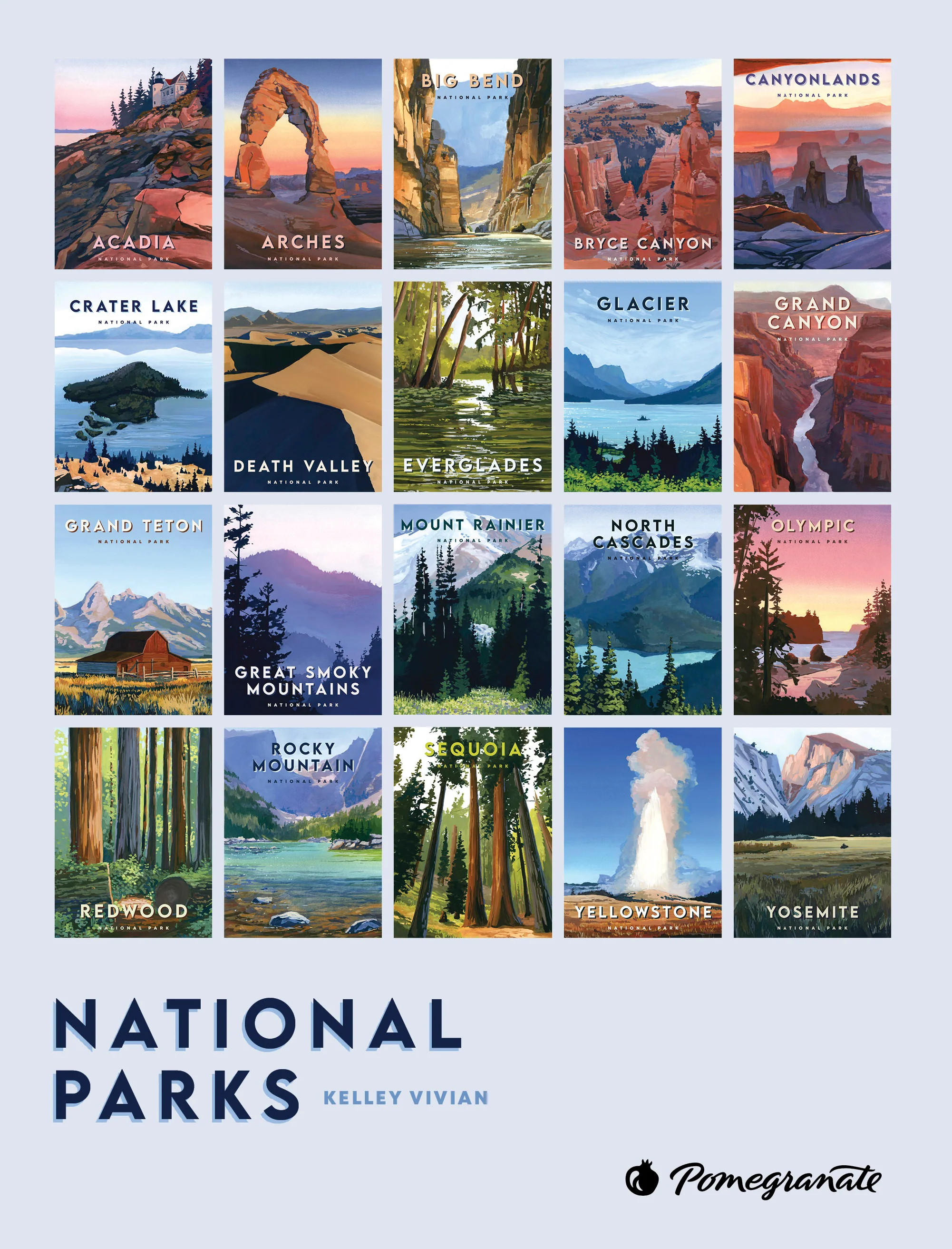 National Parks: Kelley Vivian Deluxe Boxed Notecards - Image 4