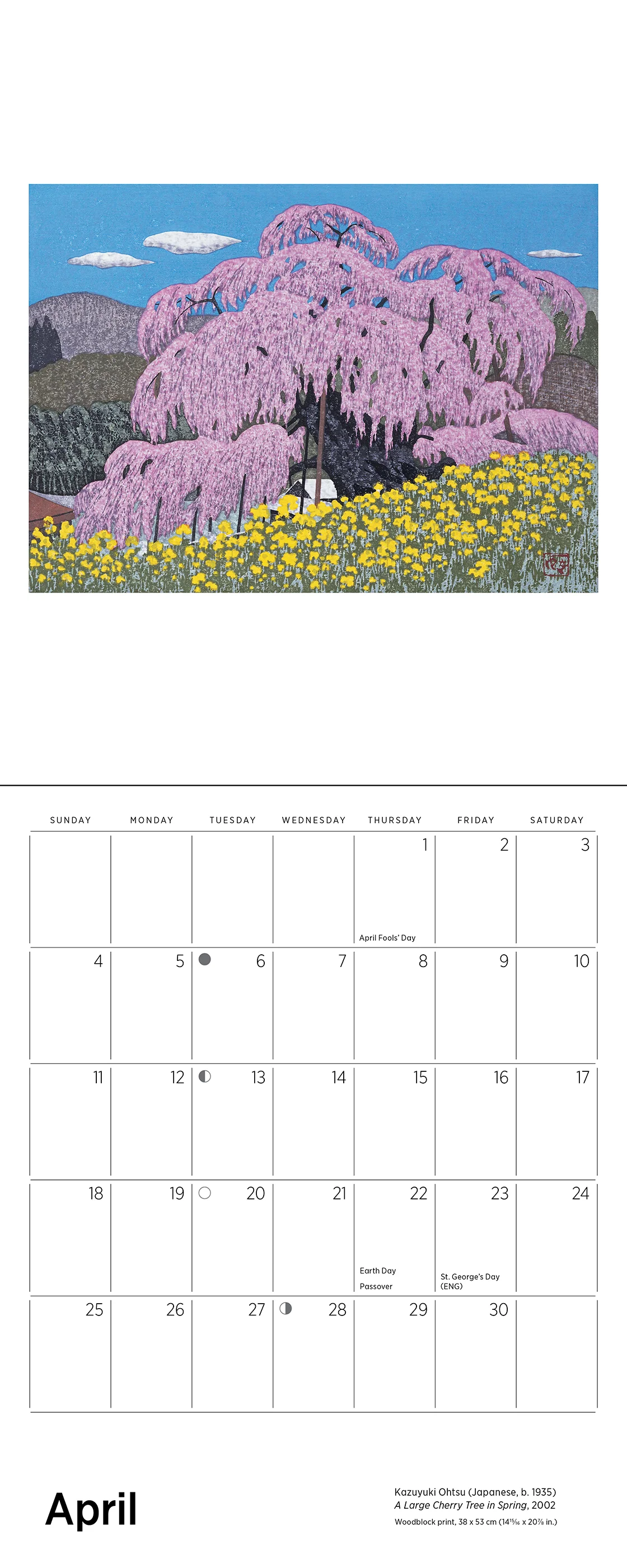 Serenity: Kazuyuki Ohtsu 2027 Mini Wall Calendar - Image 6
