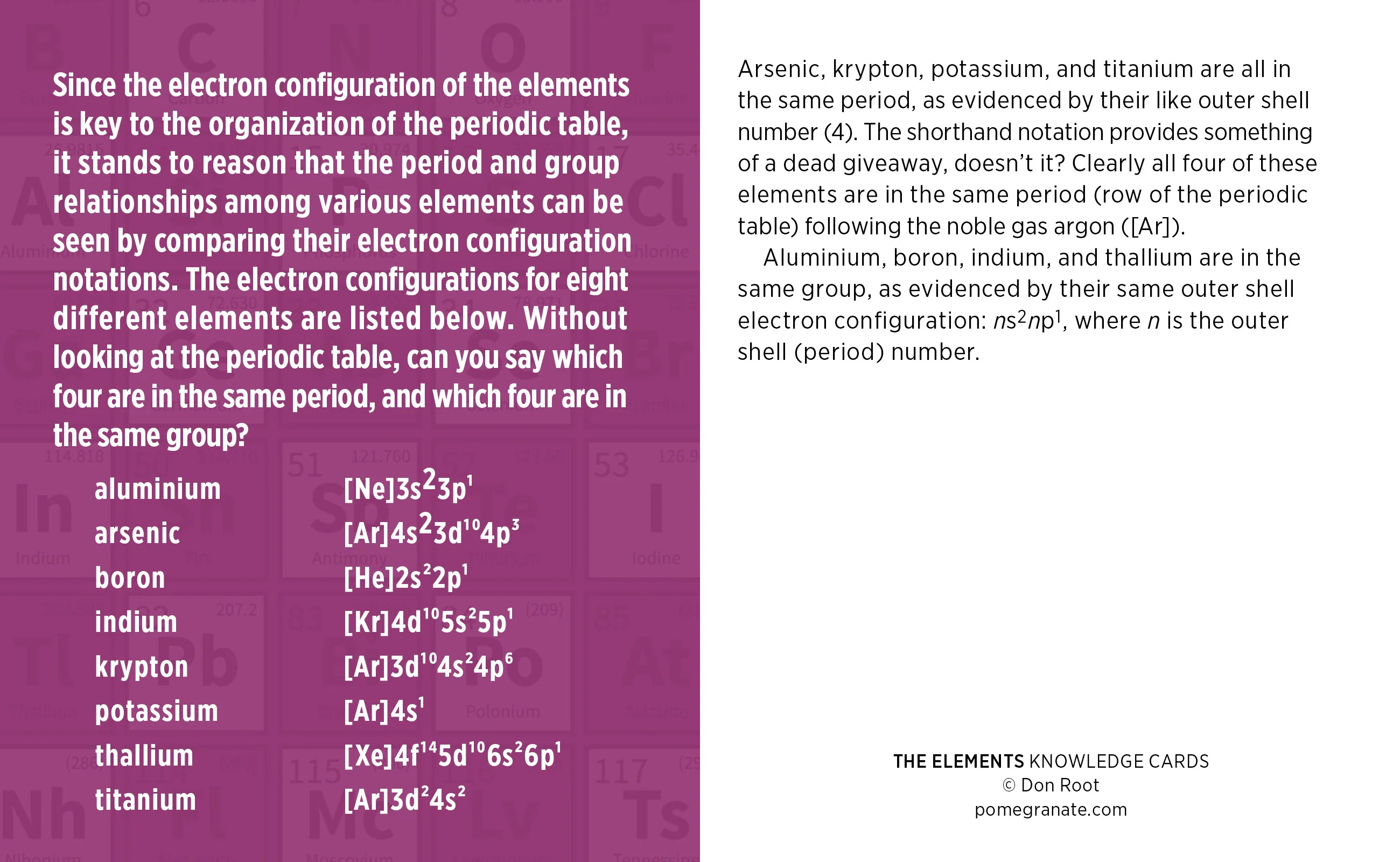 The Elements: A Quiz Deck on the Periodic Table Knowledge Cards - Image 4