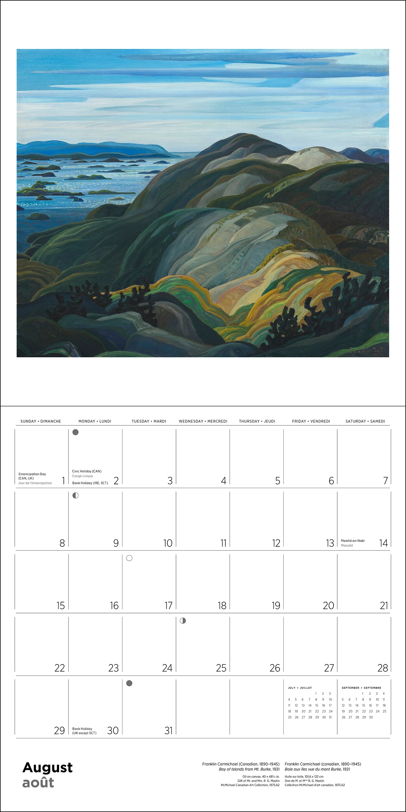 The Group of Seven 2027 Wall Calendar - Image 7