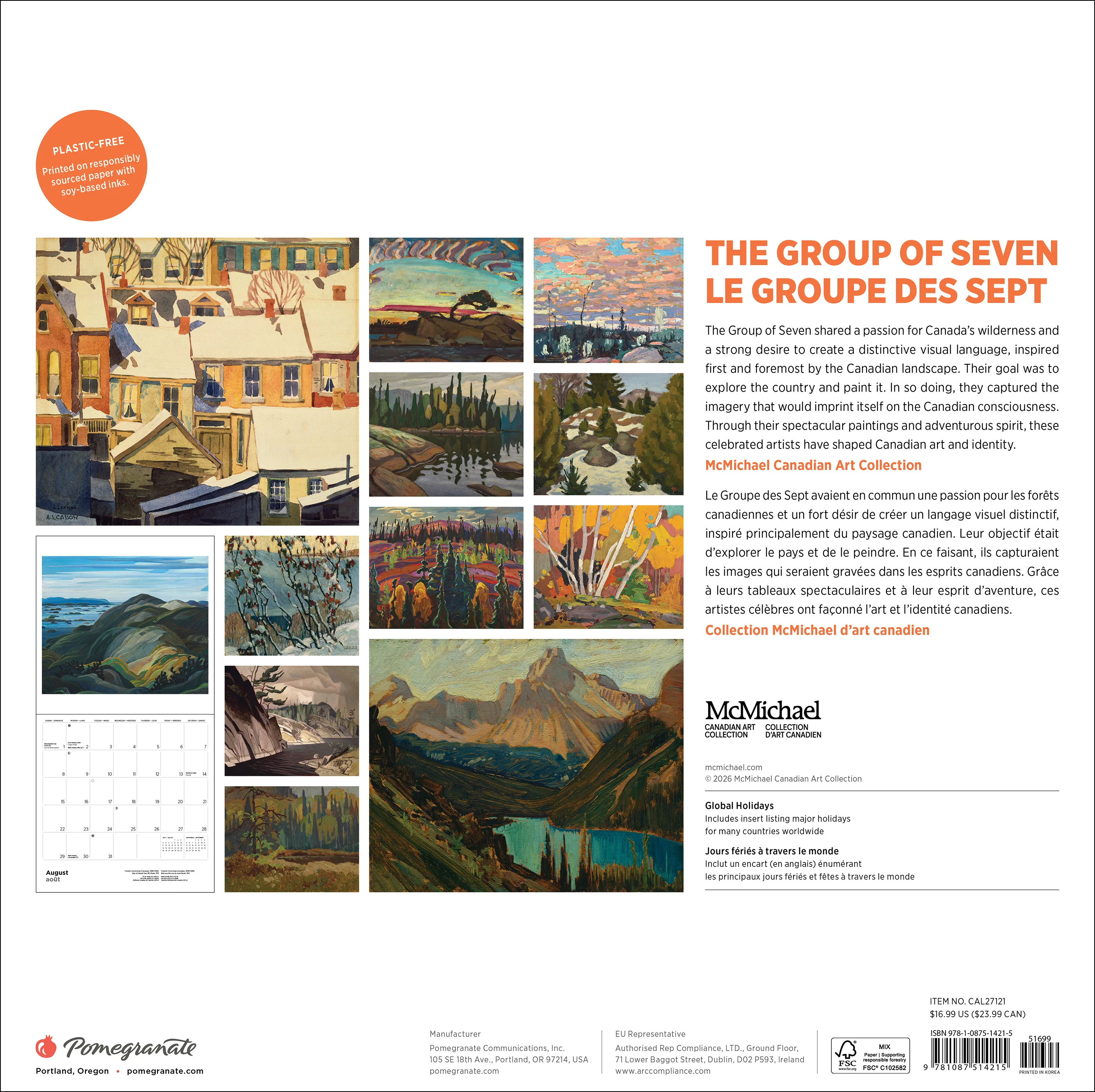 The Group of Seven 2027 Wall Calendar - Image 8