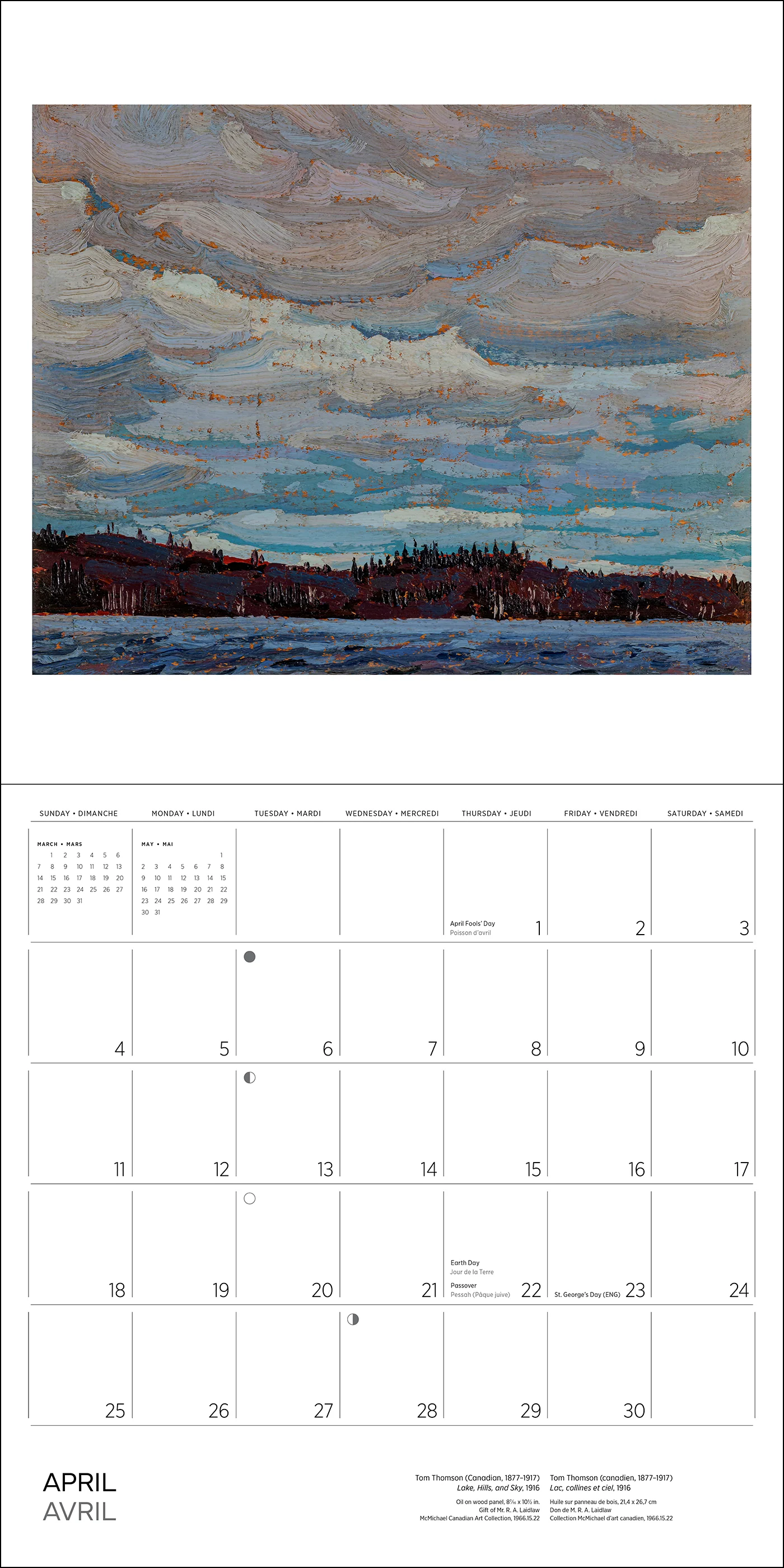 Tom Thomson 2027 Wall Calendar - Image 6