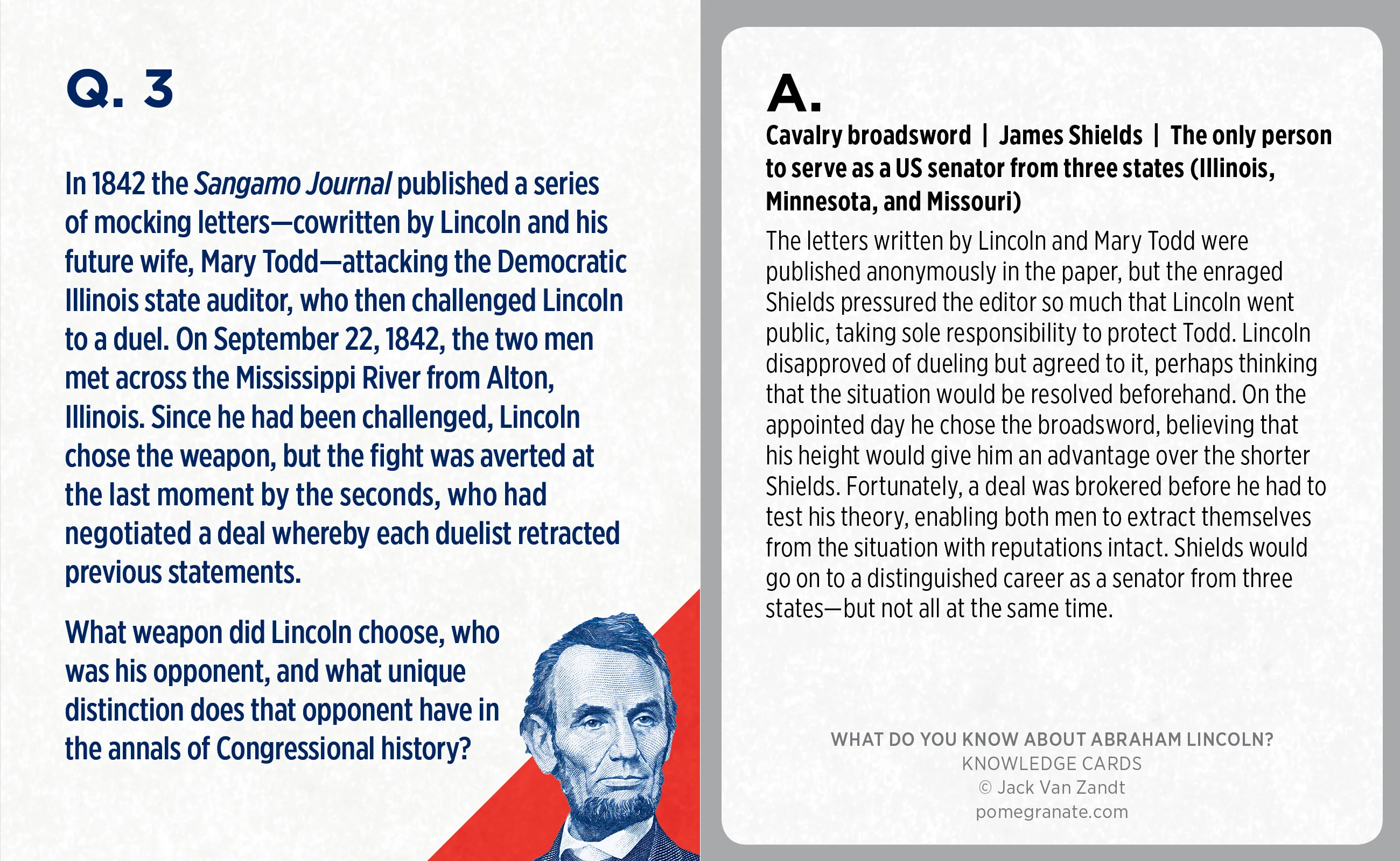 What Do You Know about Abraham Lincoln? Knowledge Cards - Image 4
