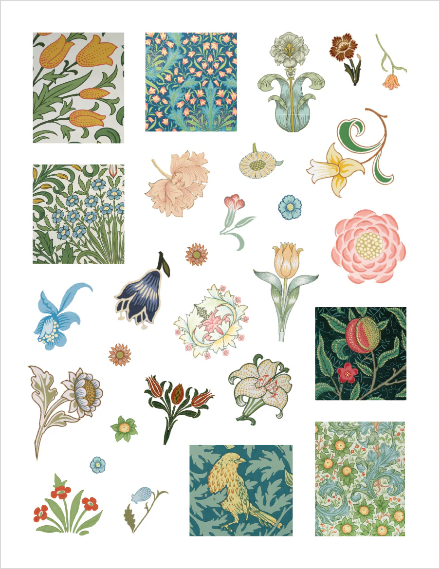 William Morris Sticker Book - Image 4