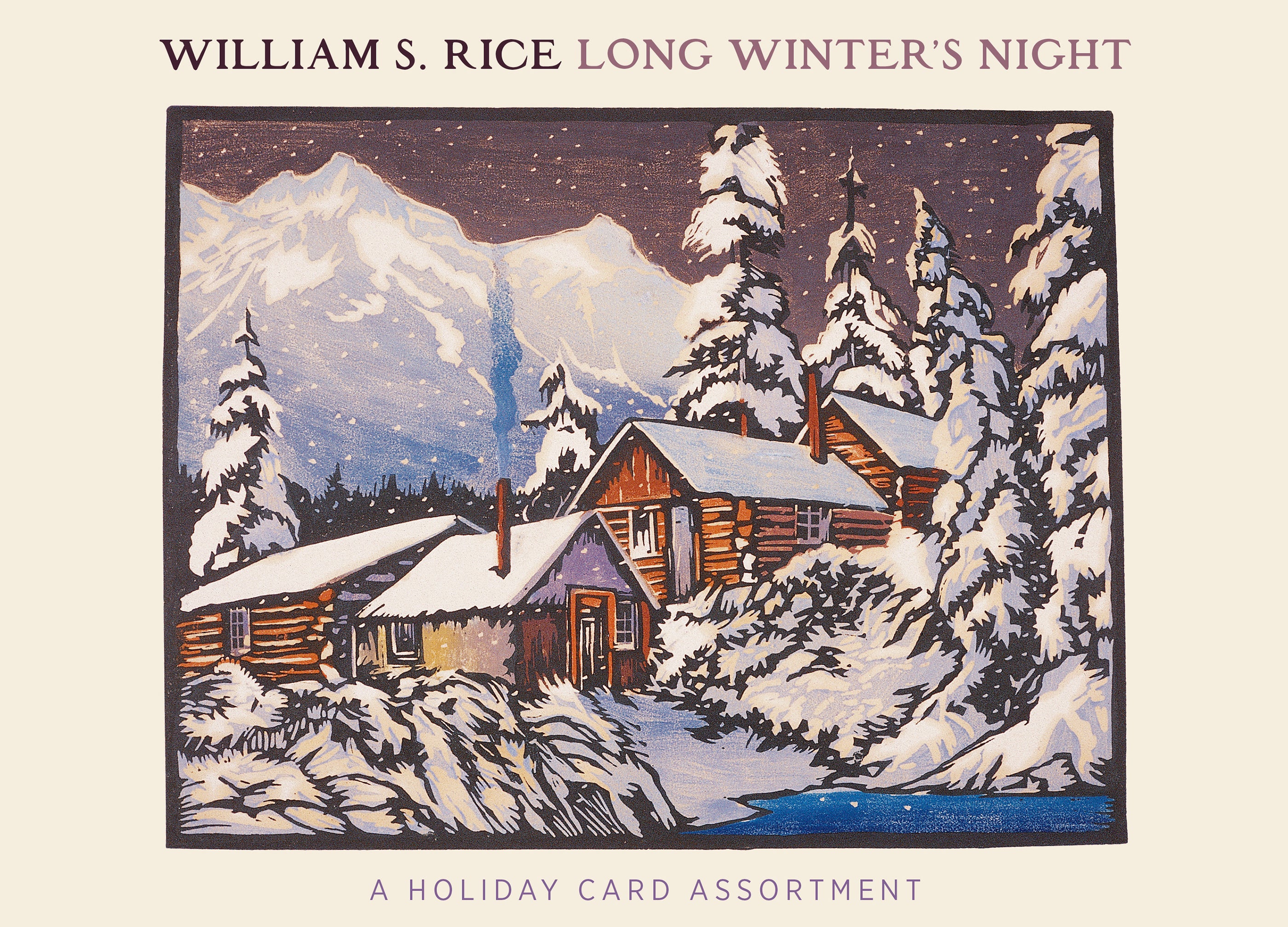 William S. Rice: Long Winter's Night Holiday Card Assortment - Image 3